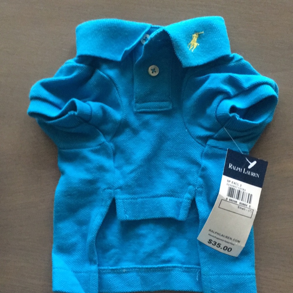 Ralph Lauren dog polo shirt NWT